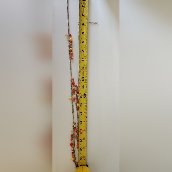 Paparazzi Miami Mojitio Multi Necklace Earring set (NWT) - Picture 10 of 14